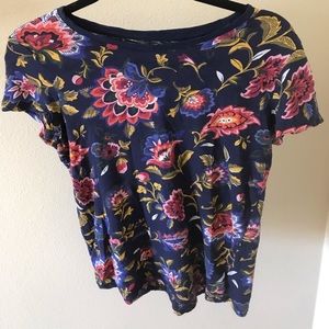floral T-shirt